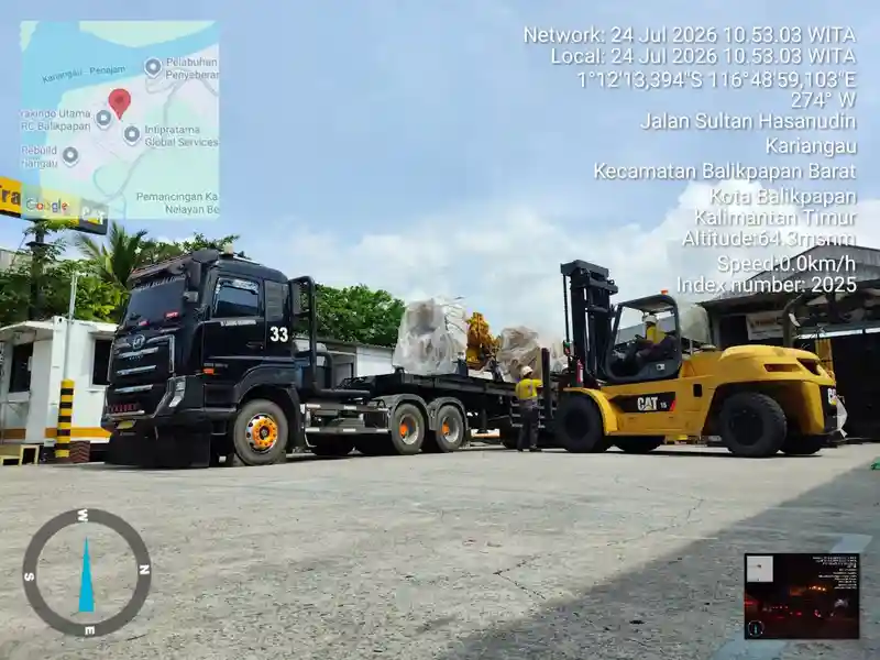 BATAM (BTH) TO BALIKPAPAN (BPN) FCL DOMESTIC